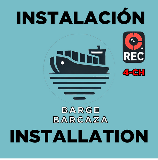 Instalación de Sistema de Seguridad y Rastreo para Barcazas
