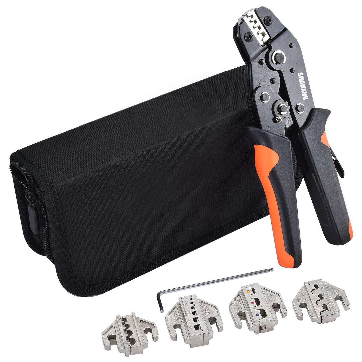 SN-58B Wire Crimping Plier Jaws Kit Crimp for Jst Dupont/VH3.96/Tube/Insulation/Photovoltaic Terminals Electrical Clamp Tool Set