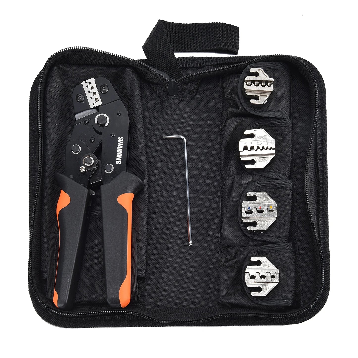 SN-58B Wire Crimping Plier Jaws Kit Crimp for Jst Dupont/VH3.96/Tube/Insulation/Photovoltaic Terminals Electrical Clamp Tool Set