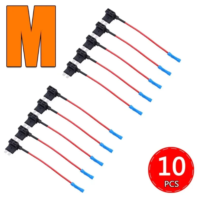 Car Fuse Box Electrical Appliances Mini Small Medium Car Fuse Holder Auto Circuit Extender Add-a-circuit Power Supply Adapter