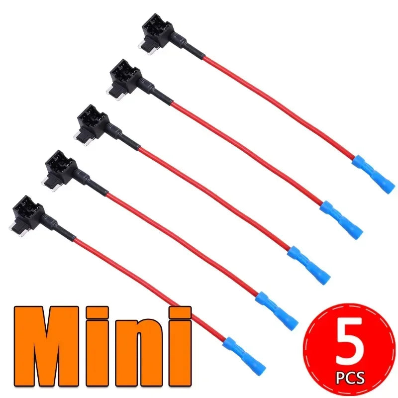 Car Fuse Box Electrical Appliances Mini Small Medium Car Fuse Holder Auto Circuit Extender Add-a-circuit Power Supply Adapter