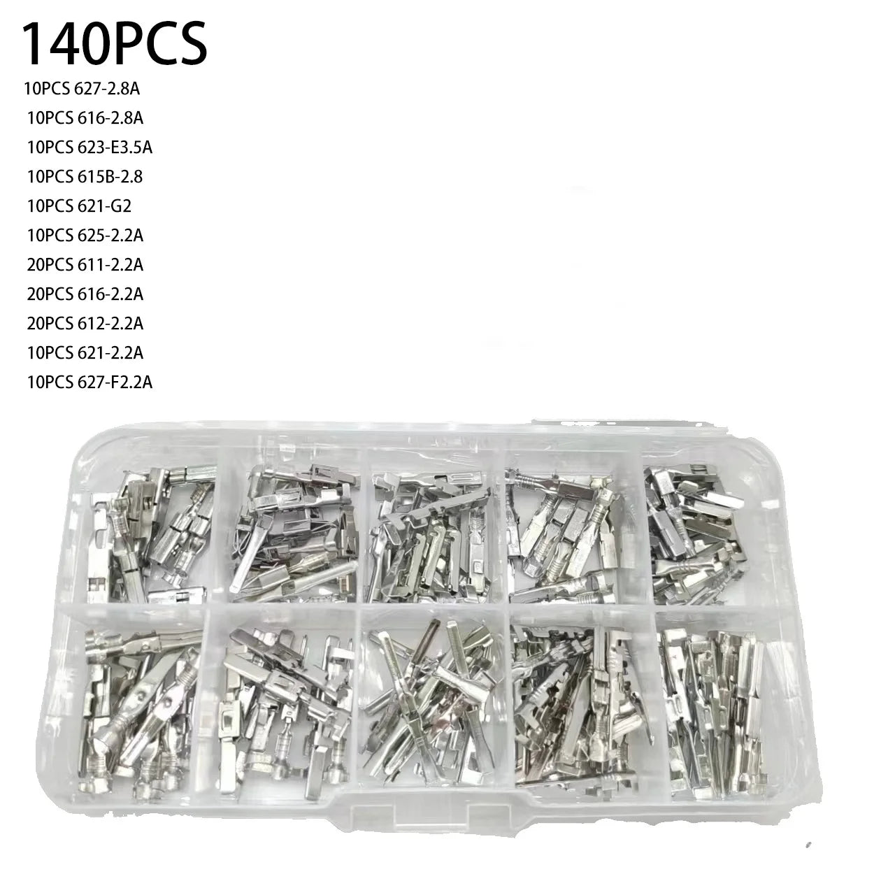 electrical connectors terminals Automotive Connector Piece 2.2/ 2.8/ 3.5 MM Male And Female  Interconnected car terminal