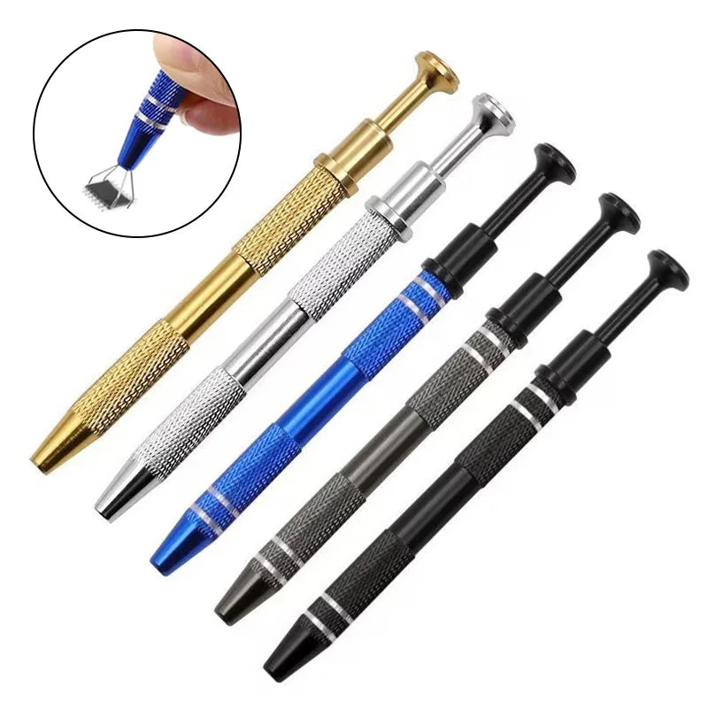 Telescopic Magnetic Pen Hand  Component Picking Suction Pen Hand Tool Chip Picking Ball Grabbe Electronic Repair Pick Up Tool