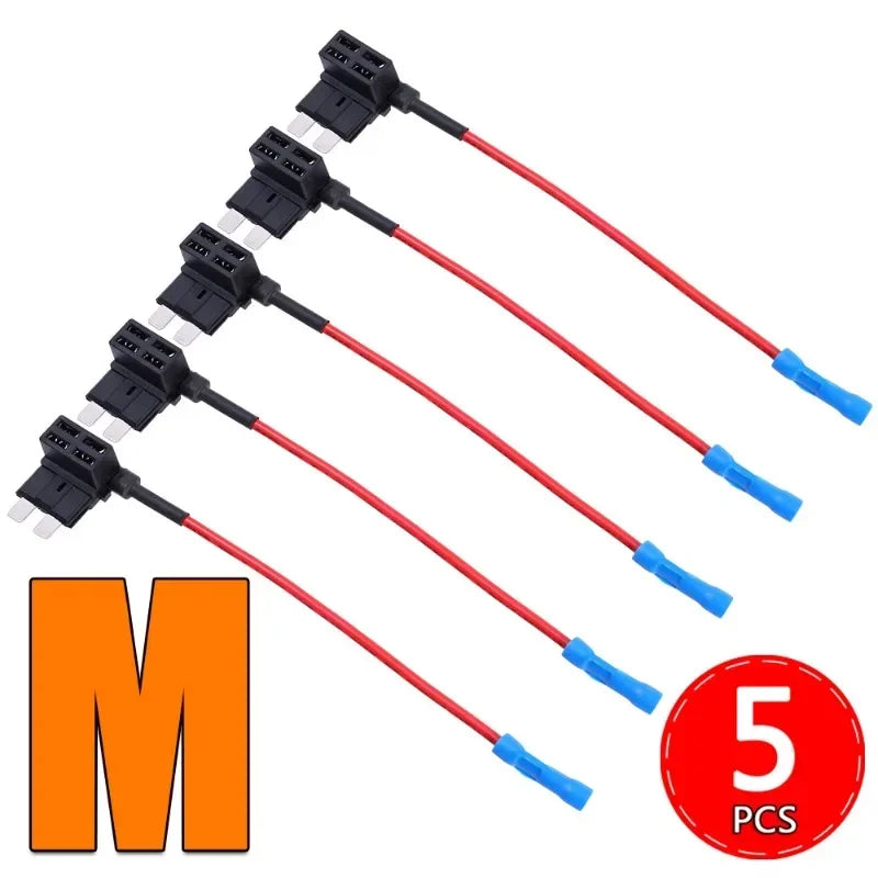 Car Fuse Box Electrical Appliances Mini Small Medium Car Fuse Holder Auto Circuit Extender Add-a-circuit Power Supply Adapter